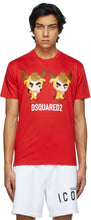 Dsquared2 Red 'Year Of The Ox' T-Shirt - Dsquared2 T-shirt rouge 'Année du bœuf' - DSQuared2 붉은 색 'Ox't 셔츠의 해