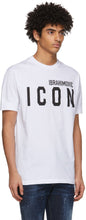 Dsquared2 White Ibrahimovic Edition 'Icon' T-Shirt