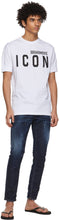 Dsquared2 White Ibrahimovic Edition 'Icon' T-Shirt