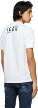 Dsquared2 White Ibrahimovic Edition Text T-Shirt