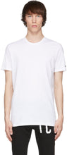 Dsquared2 White Round Neck T-Shirt - T-shirt à col rond blanc dsquared2 - DSquared2 흰색 둥근 목 티셔츠