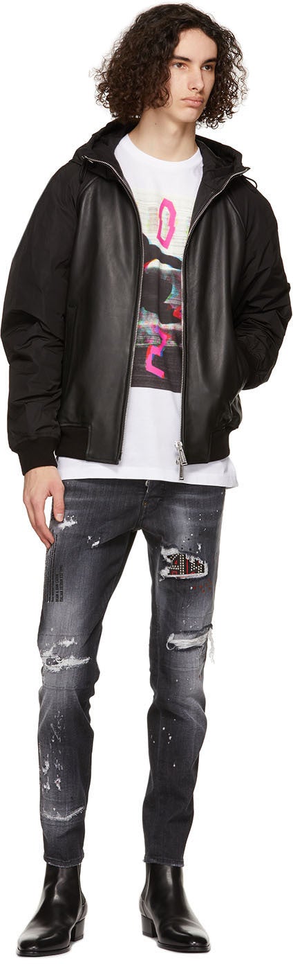 Dsquared2 White Run Cool T-Shirt
