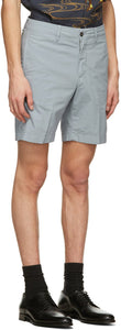 Dunhill Blue Poplin Bermuda Shorts