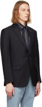 Dunhill Navy Wool Mayfair Blazer