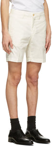 Dunhill Off-White Poplin Bermuda Shorts