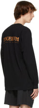 EDEN power corp Black Recycled Cotton 'Mycellium' Long Sleeve T-Shirt