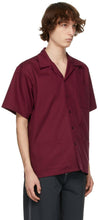 EDEN power corp Burgundy Kalkeri Short Sleeve Shirt