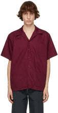 EDEN power corp Burgundy Kalkeri Short Sleeve Shirt - Eden Power Corp Bourgogne Kalkeri Chemise à manches courtes - 에덴 파워 코프 부르고뉴 Kalkeri 짧은 소매 셔츠