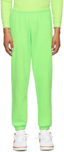 ERL Green Logo Lounge Pants - Pantalon Logo Green Logo Erl - ERL 그린 로고 라운지 바지