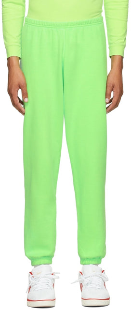 ERL Green Logo Lounge Pants - Pantalon Logo Green Logo Erl - ERL 그린 로고 라운지 바지