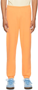ERL Orange Logo Lounge Pants - Pantalon Logo Orange Erl Orange - ERL 오렌지 로고 라운지 바지