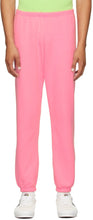 ERL Pink Logo Lounge Pants - Pantalon Logo Pink Logo Erl - ERL 핑크 로고 라운지 바지