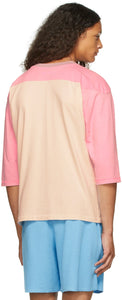ERL Pink 'Sun' Football Jersey T-Shirt