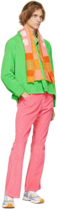 ERL Pink Waffle Corduroy Trousers