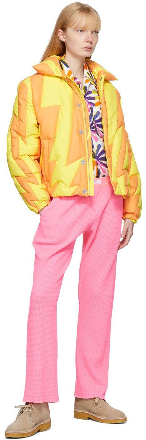 ERL Pink Waffle Lounge Pants