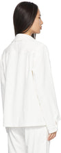 ERL White Corduroy Shirt