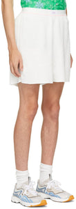 ERL White Waffle Shorts