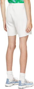 ERL White Waffle Shorts