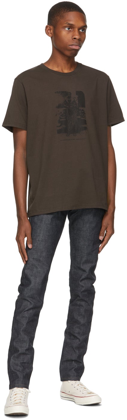 Eastwood Danso Brown Logo Graphic T-Shirt