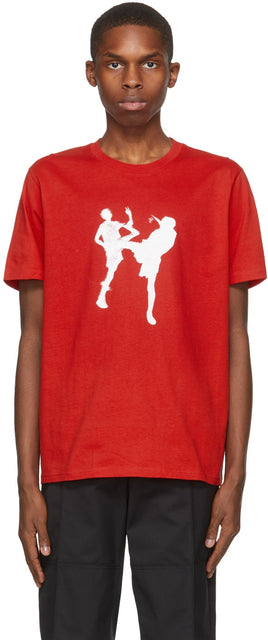 Eastwood Danso Red Graphic T-Shirt - T-shirt graphique rouge Eastwood Danso - Eastwood Danso 레드 그래픽 티셔츠