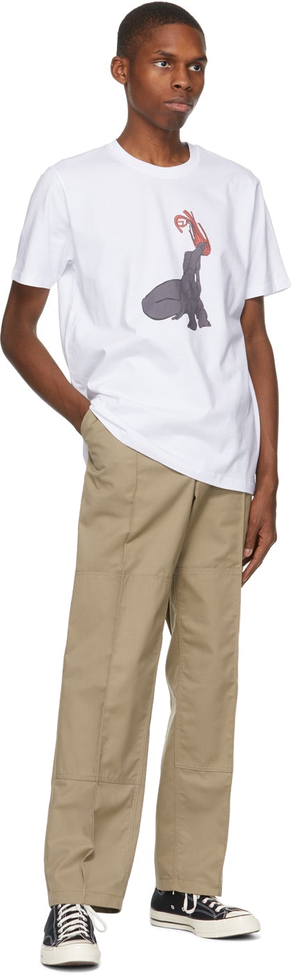 Eastwood Danso White Graphic T-Shirt