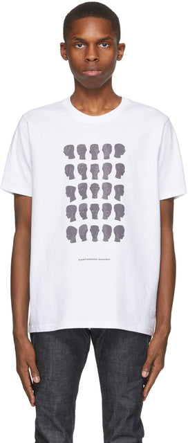 Eastwood Danso White Logo Graphic T-Shirt - T-shirt graphique de logo blanc d'Eastwood Danso - Eastwood Danso 화이트 로고 그래픽 티셔츠