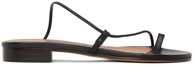 Emme Parsons Black Susan Slide Sandals - Emme Parsons Sandales Susan Susan Noir Susan - Emme Parsons Black Susan 슬라이드 샌들