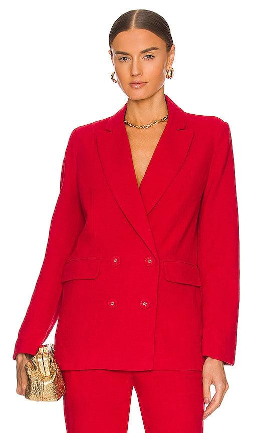 Ena Pelly Jessica Blazer in Red Ena Pelly Jessica Blazer en rouge Ena Pelly Jessica Blazer红色