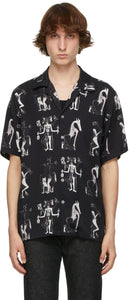 Endless Joy Black Hecate Short Sleeve Shirt - Chemise sans fin de manches courtes en hécate noir - 끊임없는 기쁨 검은 대주 짧은 소매 셔츠