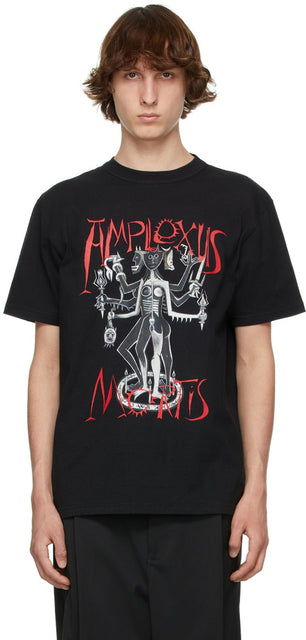 Endless Joy Black Limited Edition Mortis T-Shirt - T-shirt sans fin de Joy Joy Black Limited Mortis T-shirt - 끝없는 기쁨 블랙 한정판 Mortis 티셔츠