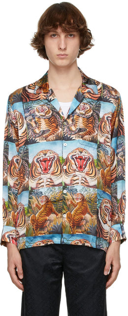 Endless Joy Multicolor Tigre Shirt - Chemise sans fin de Tigre multicolore - 끝없는 기쁨 여러 가지 빛깔의 티그레 셔츠