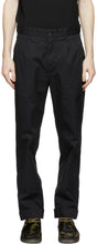 Engineered Garments Black Andover Trousers - Garmes d'ingénierie Pantalon noir Andover - 설계 의류 검은 andover 바지