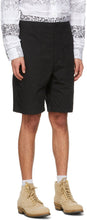Engineered Garments Black Ripstop Fatigue Shorts