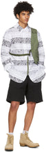 Engineered Garments Black Ripstop Fatigue Shorts