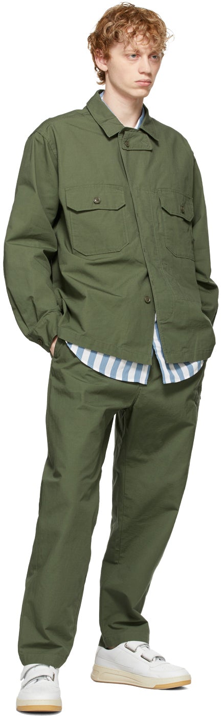 Engineered Garments Green MC Shirt