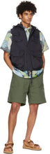 Engineered Garments Khaki Ripstop Fatigue Shorts