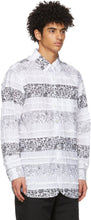Engineered Garments White Floral Patchwork 19th Century BD Shirt