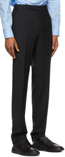 Ermenegildo Zegna Black Wool Dress Trousers