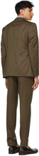 Ermenegildo Zegna Brown Solaro Suit
