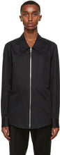 Ermenegildo Zegna Couture Black Cotton Shirt - Ermenegildo Zegna Couture Chemise en coton noir - Ermenegildo Zegna Couture 검은 면화 셔츠