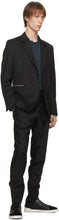 Ermenegildo Zegna Couture Black Merino #Usetheexisting Achillfarmâ„¢ Suit