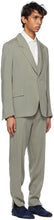 Ermenegildo Zegna Couture Grey Viscose Three-Piece Suit