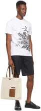 Ermenegildo Zegna Couture White Floral Print T-Shirt