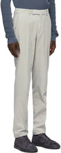 Ermenegildo Zegna Grey Corduroy Trousers