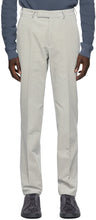 Ermenegildo Zegna Grey Corduroy Trousers - Ermenegildo ZEGNA GREY VORTURO - Ermenegildo Zegna 그레이 코듀로이 바지