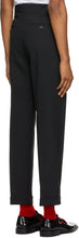 Ernest W. Baker Black Virgin Wool Slim-Fit Trousers