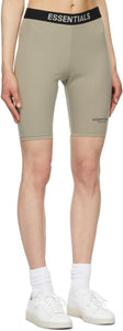 Essentials Grey Athletic Bike Shorts