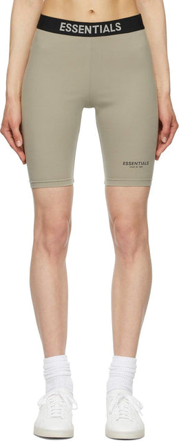 Essentials Grey Athletic Bike Shorts - Short de vélo d'athlétisme gris essentiel - Essentials 회색 운동 자전거 반바지