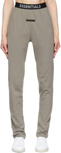 Essentials Grey Logo Lounge Pants - Pantalon Logo Grey Essentials Grey Logo - Essentials 그레이 로고 라운지 바지