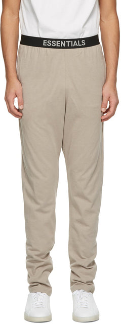 Essentials Tan Jersey Lounge Pants - Pantalon de salon Essentials Tan Jersey - Essentials Tan Jersey Lounge Pants.